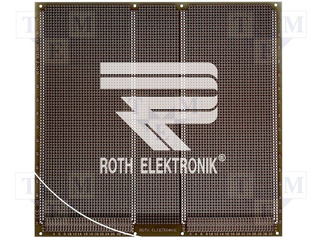 ROTH ELEKTRONIK RE333-LF PCB, SYSTEM MULTIBUS II, DBL SIZE