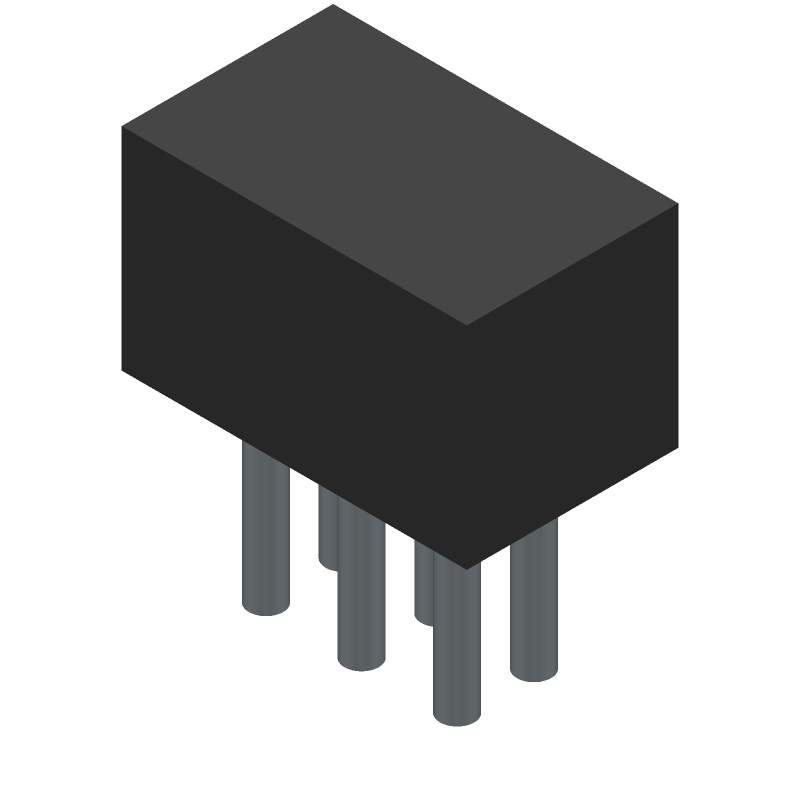 DPDT Slide Switch, 100mA, 30VDC, Through Hole