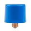 CAP PUSHBUTTON ROUND BLUE