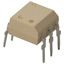 OPTOCOUPLER DARL 2.5KVRMS 6DIP