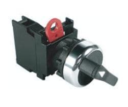 Rotary Switches NoLight Select Black SPSTNONC 2pos Manual