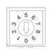 Coded Rotary Switches SMD 4x1 TERMINAL RECESSED ACT