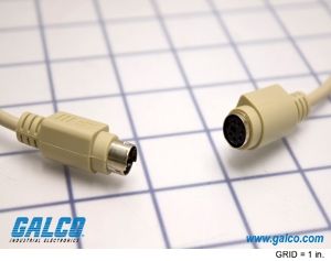 Cable Assembly Extension 1.83m Mini Circular DIN to Mini Circular DIN 6 to 6 POS M-F Carton