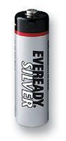 EVER READY         621065             Battery, Everready Silver, Pack of 4, Zinc Chloride, 1100 mAh, 1.5 V, AA