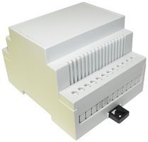 CAMDENBOSS         CNMB/4V/2             Non Metallic Enclosure, DIN Rail, 90 mm, 71 mm, 58 mm, PC (Polycarbonate), Grey