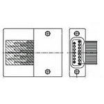 Conn Rectangular F 15 POS 1.27mm Solder RA Thru-Hole