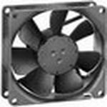 12V DC Axial Fan, 80mm, 3100RPM, 40.6CFM, 2W