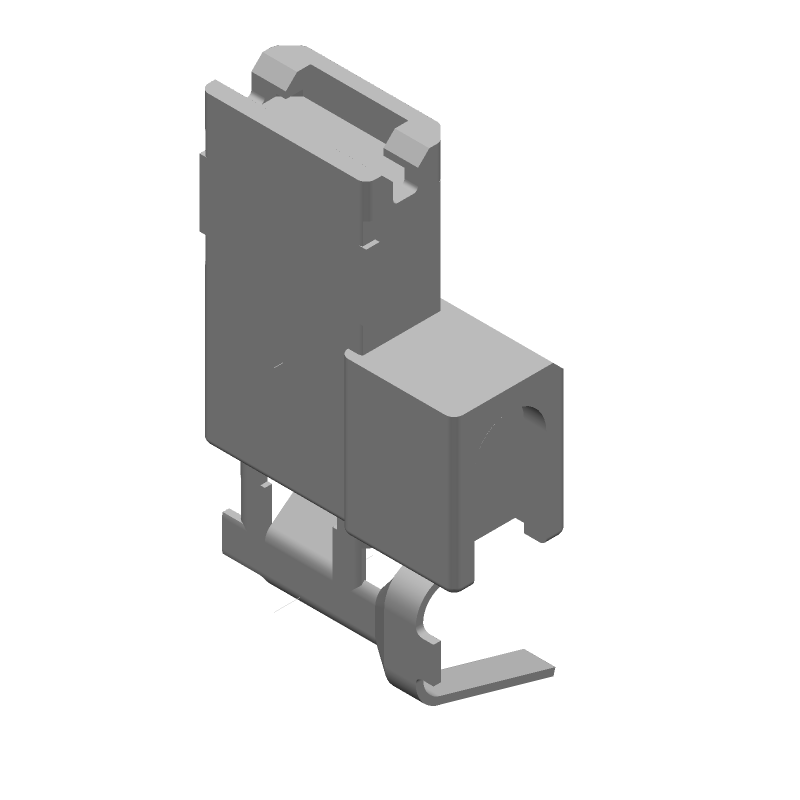 Female Crimp Terminal, 14-20AWG, 6.35mm Tab, Insulated