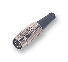 Conn DIN Connector M 5 POS ST 5 Terminal 1 Port