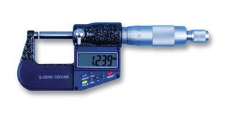 MICROMETER, DIGITAL; Measuring Range Max:25mm; Graduations:0.001mm; Accuracy:-; No. of Anvils:-; Product Range:-; Graduation:0.001mm; Measuring Range Min:0mm; Resolution:0.001mm