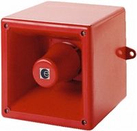 A120 Red 45 Tone Electronic Sounder, 230 V ac, 126dB at 1 Metre