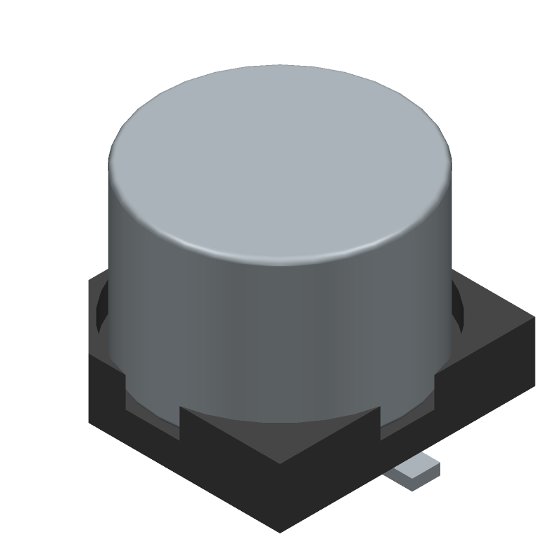 Aluminum Electrolytic Capacitor, Polarized, Aluminum (wet), 50V, 20% +Tol, 20% -Tol, 10uF, Surface Mount, 2626, ROHS COMPLIANT