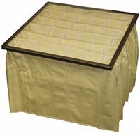 RS Pro Bag Filter, PP Media, F8 Grade, 592 x 592 x 600mm 14