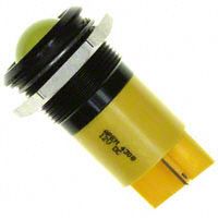 INDICATOR 12V 22MM PROMINENT YEL