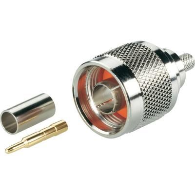 N connector Plug, straight 50 Ω BKL Electronic 404000 1 pc(s)