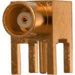 RF MCX Connector, Female, Right Angle, 6GHz, 50R, Gold