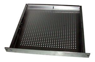 CHASSIS, UTILITY, ALUMINIUM; Enclosure Material:Aluminium; Cabinet Style:Rack Mount; Rack U Height:1U; External Height - Imperial:1.72; External Height - Metric:44mm; External Width - Imperial:17; External Width - Metric:432mm ;RoHS Compliant: Yes