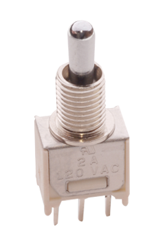 SWITCH TOGGLE SP3T 0.4VA 20V