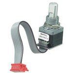 Optical Encoder Rotary Incremental Flat 0.035N.m Straight Digital Square Wave Panel Mount Cable 4CPR