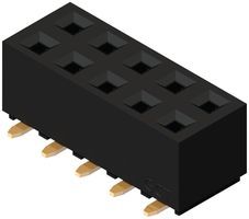 Conn Socket Strip SKT 6 POS 2.54mm Solder ST SMD Tube