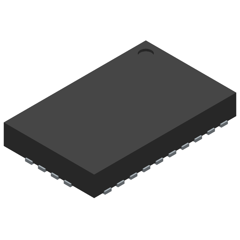 PCIe Switch 2-CH 28-Pin TQFN EP