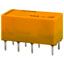 Signal Relay 3VDC 2A DPDT(20x9.9x9.9)mm THT