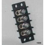 Conn Barrier Strip 14 POS 9.52mm Solder Lug ST Panel Mount 20A