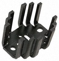 Heatsink, TO-66, TO-32, TO-9, TO-3, 25.4K/W, 41.3 x 33 x 25.4mm, Clip Mount