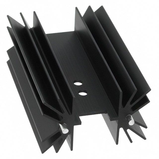 Heat Sink Passive TO-218/TO-220/TO-247 Screw Mount 3°C/W Black Anodized