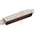 CONNECTORS, D-SUB, D SERIES, SOLDER, NICKEL, 37 POS, MALE