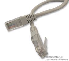 PRO SIGNAL PS11039 Network Cable, Cat5e, RJ45 Plug, RJ45 Plug, 65.62 ft, 20 m, Grey