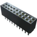 30-Contact Surface Mount Socket Strip, 2-Row, 1.27mm Pitch
