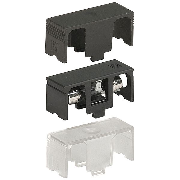 10A 500VDC Fuse Holder Cover, SMD/SMT Thermoplastic