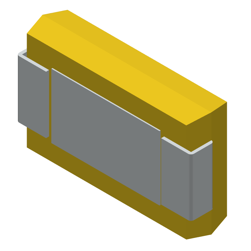 150uF 6.3V Tantalum Capacitor, 20% Tol, 40mR ESR, SMD, 2917