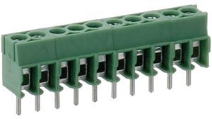 Conn PC Terminal Block 2 POS 3.5mm Solder ST Thru-Hole 17.5A Cardboard