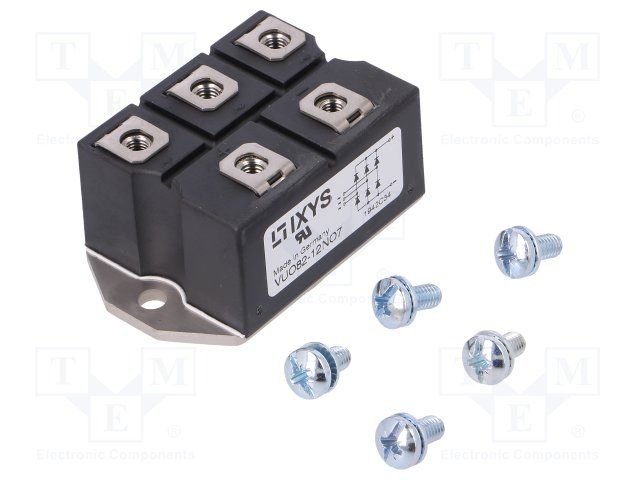 3-Phase Bridge Rectifier, 88A, 1200V, Module