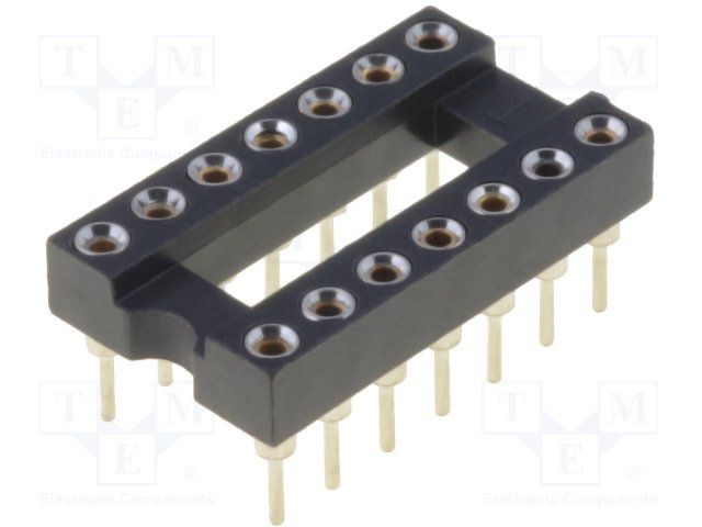 IC & Component Sockets 14P / .300" MACHINED PINS