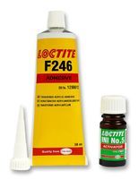 LOCTITE   1290612   Adhesive, Acrylic, Tube, Yellow, 50 ml, LOCTITE F246