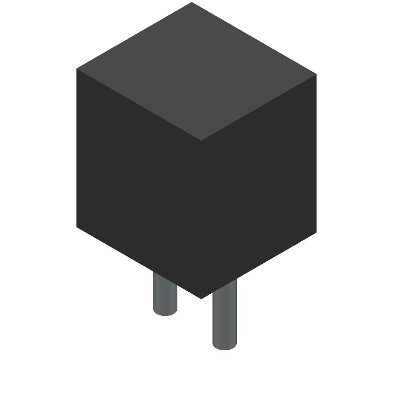 2 Pos 3.81mm Terminal Block, 300V, 10A, Solder, Thru-Hole