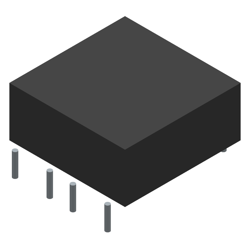12VDC Power Relay 5A DPDT THT