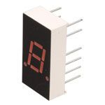 Display 7-Segment Common Anode Red 1 Digit .3 Left Hand/Rig