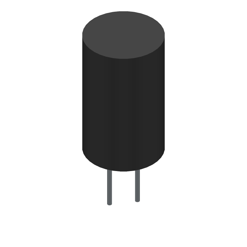 220uF 50V Al Electrolytic Capacitor, Radial, 10x16mm, 5mm Pitch