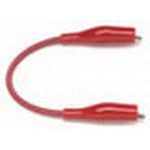 24" 18AWG PVC Patch Cord, 5A, 70V, Alligator Clips