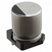 Cap Aluminum Lytic 100uF 10V 20% (6.3 X 7.7mm) SMD 81mA 3000h 105°C Automotive T/R