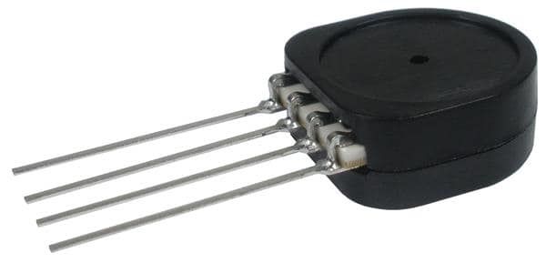 15PSI Gauge Pressure Sensor, 0.25% Acc, 5V Analog, SIP
