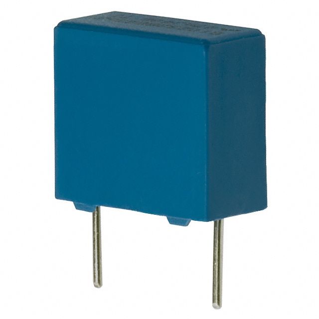 CAPACITOR, METALLIZED FILM, POLYESTER, 250 V, 0.47 uF, THROUGH HOLE MOUNT, RADIAL LEADED, LEAD FREE