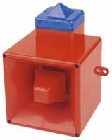 AL105N Sounder Beacon, 105dB, Blue Xenon, 24 V dc