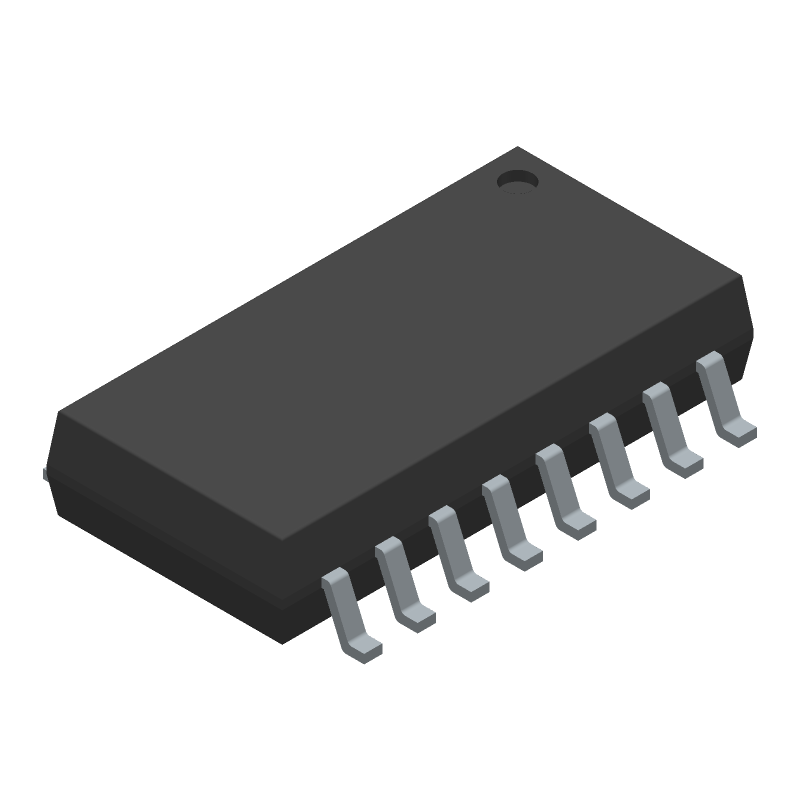 Isolated Resistor Network, Thick Film, 10kR, 2%, 50V, 8 Elements, SOIC