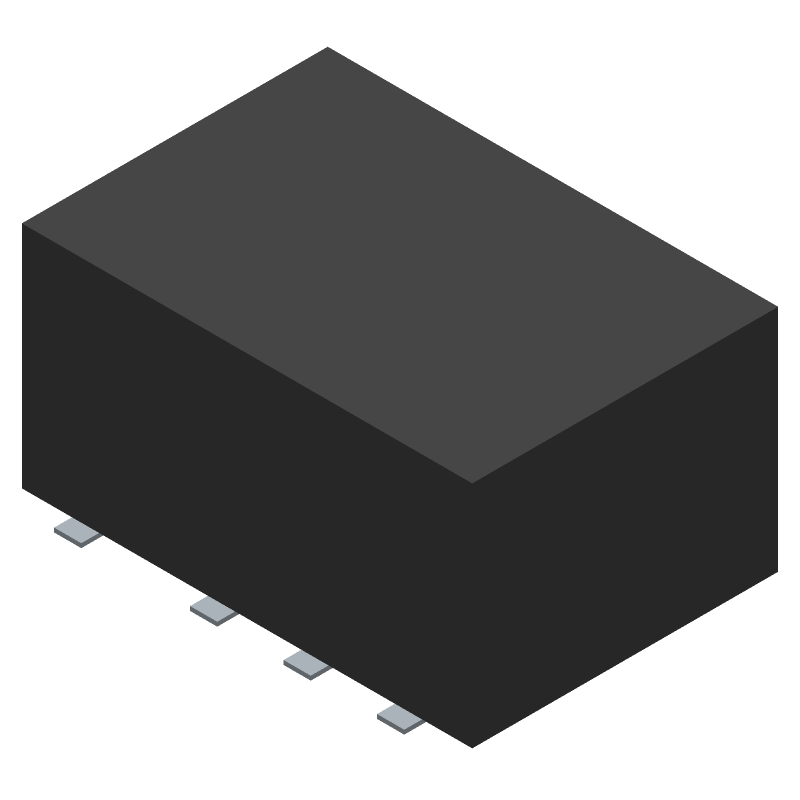 DPDT Relay, 2A, 110VDC Coil, 4.5VDC Coil, SMD