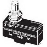 SPDT Snap Action Switch, Plunger, 15A, 250VAC